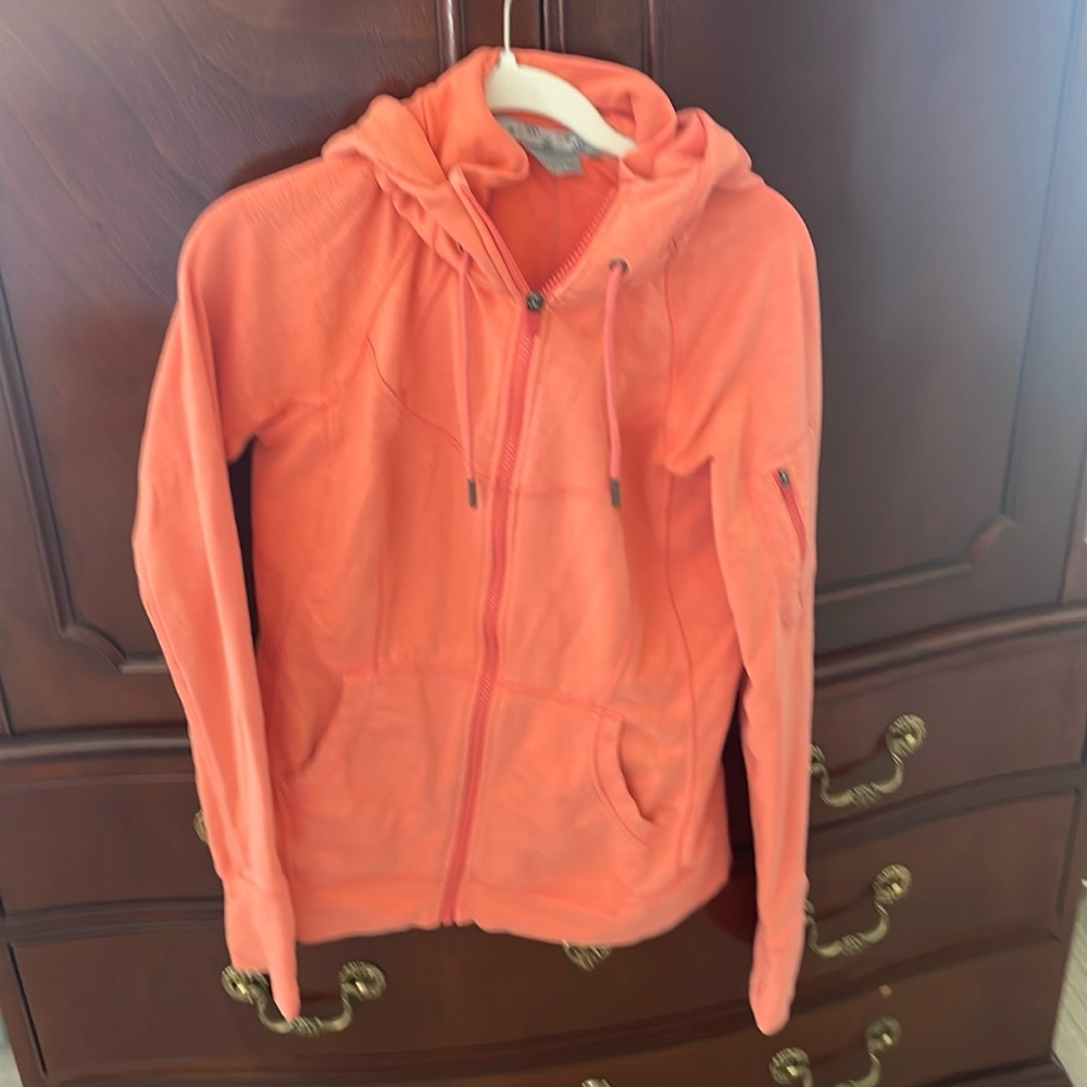Athleta women's zipper sweatshirt with hood